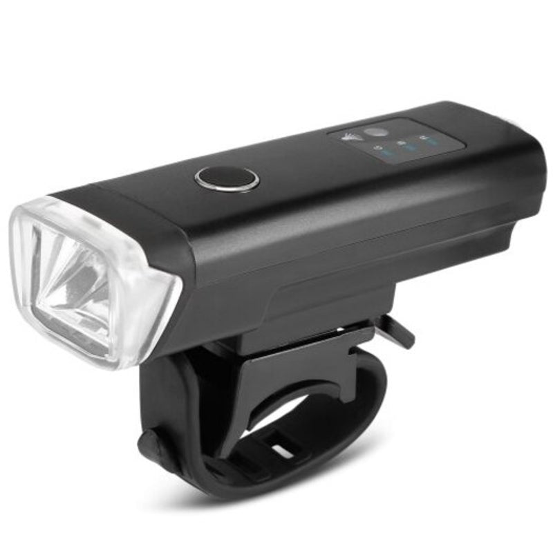 Waterproof Cycling Bicycle Light Usb Rechargeable Bike Led Front Lights Lamp Safety Flashlight Black Lights & Reflectors