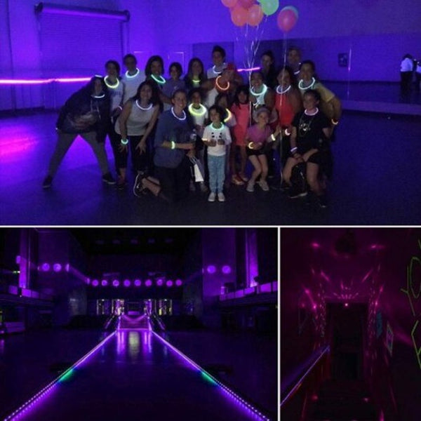 Deepdream Black Light Uv 395 400Nm 3528 Smd Flexible Led Strip Dc12v Purple Meters String Lights