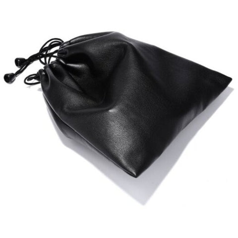 Waterproof Drawstring Storage Bag For Foldable Headset Black Headphone Accessories