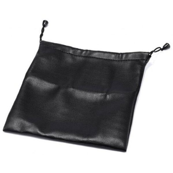 Waterproof Drawstring Storage Bag For Foldable Headset Black