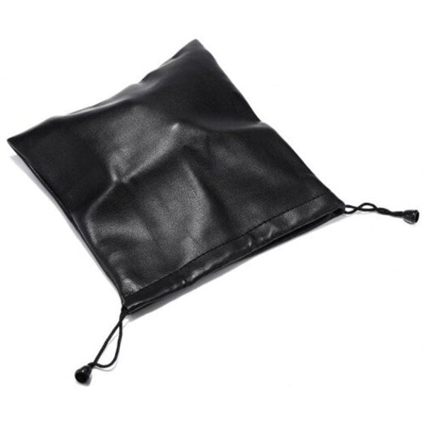 Waterproof Drawstring Storage Bag For Foldable Headset Black Headphone Accessories