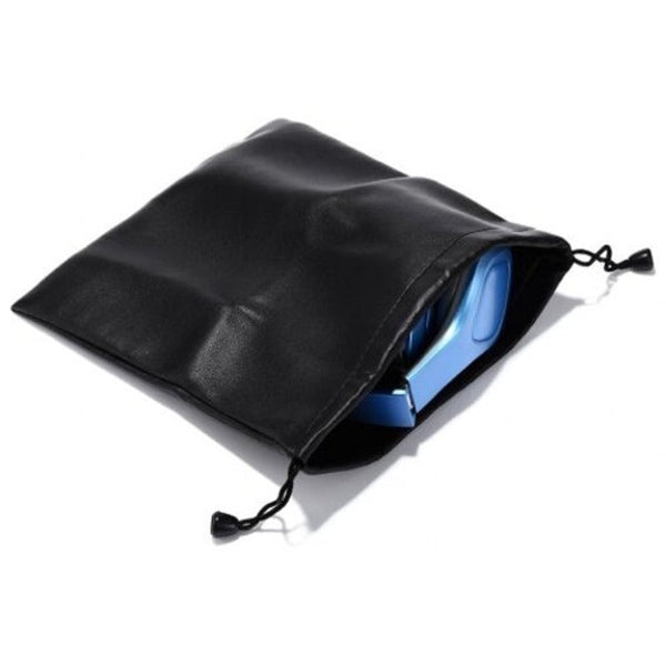 Waterproof Drawstring Storage Bag For Foldable Headset Black