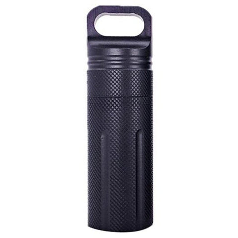 Waterproof Sealed Storage Medicine Bottle Black