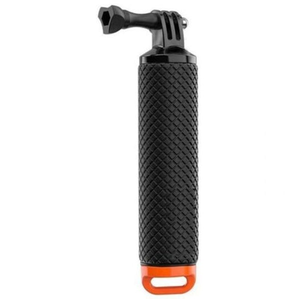 Waterproof Floating Bobber Handle Grip Floaty Pole Slefie Stick With Strap For Gopro / Yi Action Camera Papaya Orange