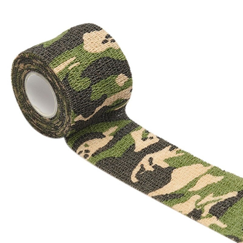 Adhesive Bandage Athletic Tape 5Cm X 4.5M Camouflage Sports Elastoplast Green Clothing