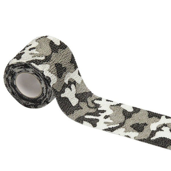Clothing Adhesive Bandage Athletic Tape 5Cm X 4.5M Camouflage Sports Elastoplast Black