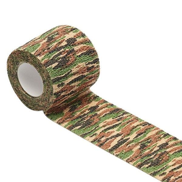 Adhesive Bandage Athletic Tape 5Cm X 4.5M Camouflage Sports Multicolour Clothing