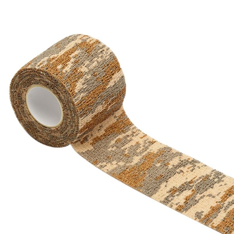 Adhesive Bandage Athletic Tape 5Cm X 4.5M Camouflage Sports Elastoplast Gold Clothing