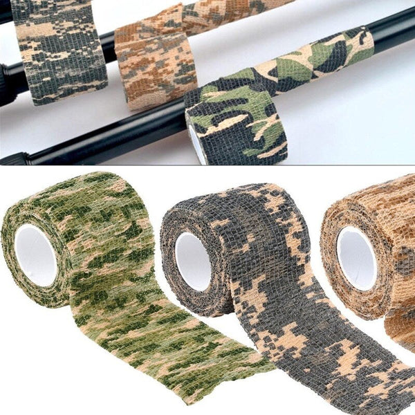 Adhesive Bandage Athletic Tape 5Cm X 4.5M Camouflage Sports Elastoplast Gold Clothing