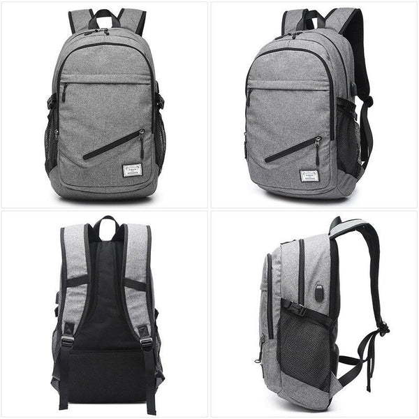 Waterproof School Bag Black2