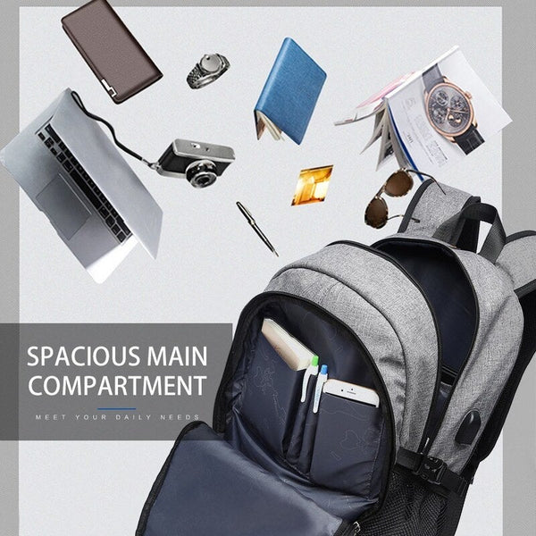 Waterproof School Bag Black1 Bags