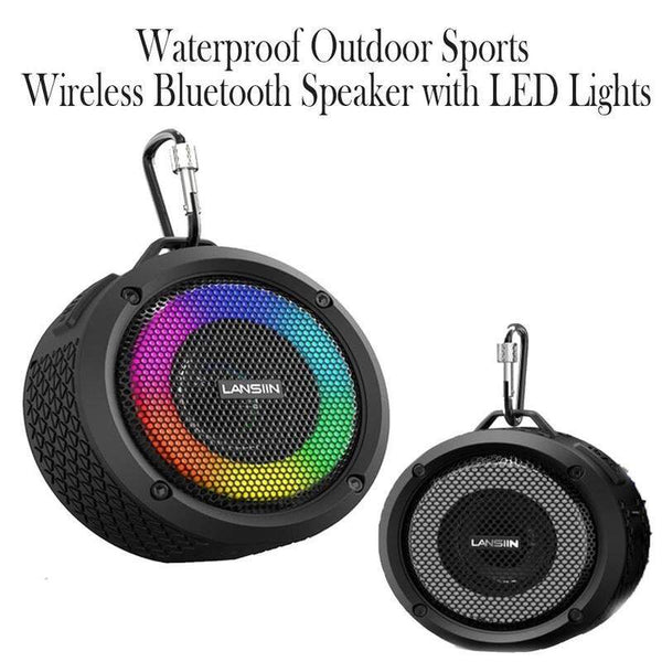 Smart Speakers Outdoor Waterproof Floating Wireless Bluetooth With Led Lights Audio Docks & Mini Speakers