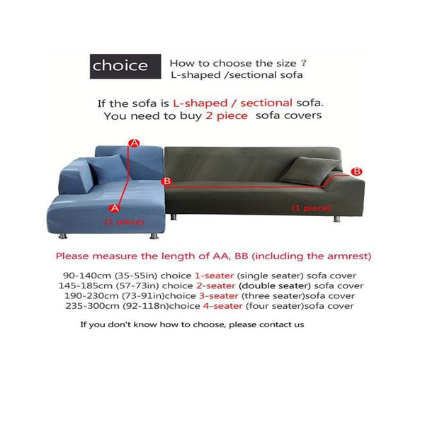 Stretch Sofa Slipcover Covers Furniture Protector Soft Full Slipcovers