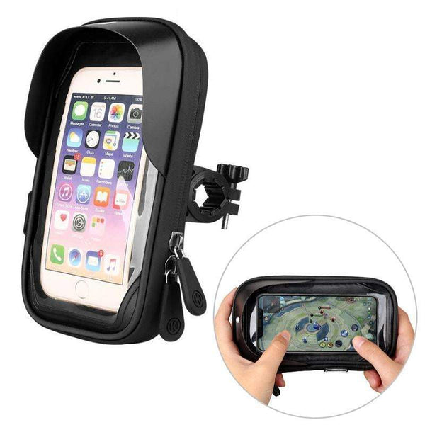 Touch Screen Waterproof Bicycle Bracket Mobile Phone Holder Mounts & Holders