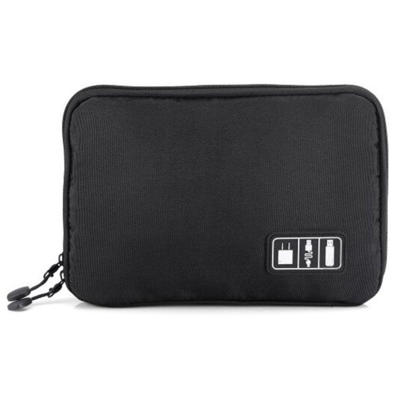 Waterproof Travel Carry Protective Pouch Case Nylon Bag Black Storage Bags