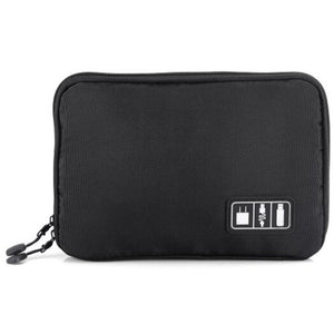Waterproof Travel Carry Protective Pouch Case Nylon Bag Black
