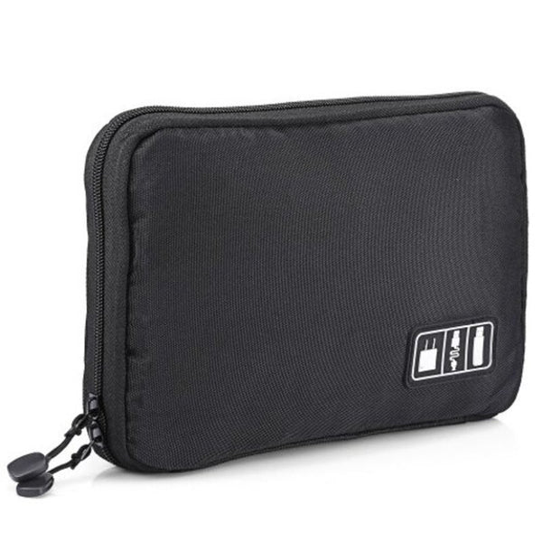 Waterproof Travel Carry Protective Pouch Case Nylon Bag Black Storage Bags