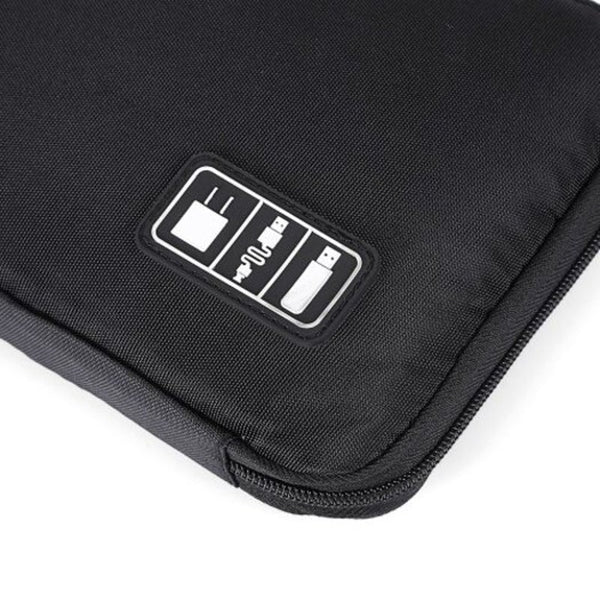 Waterproof Travel Carry Protective Pouch Case Nylon Bag Black Storage Bags