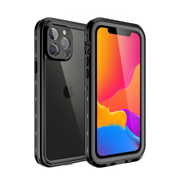 Waterproof Case For Iphone 15 14 13 12 11 Pro Max Xs Xr 7 8 Ip68 Diving Swimming Transparent Black Cases Covers & Skins