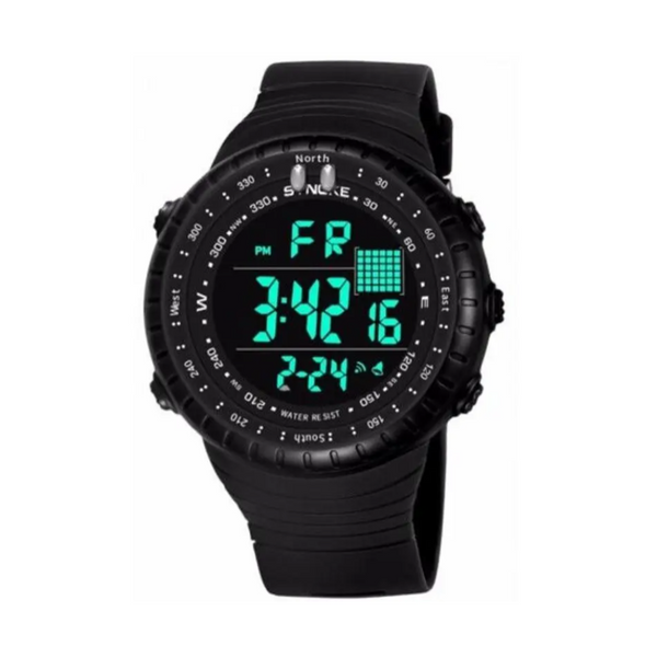 Veile Studios Waterproof Digital Outdoor Multi Function Watch Black Watches