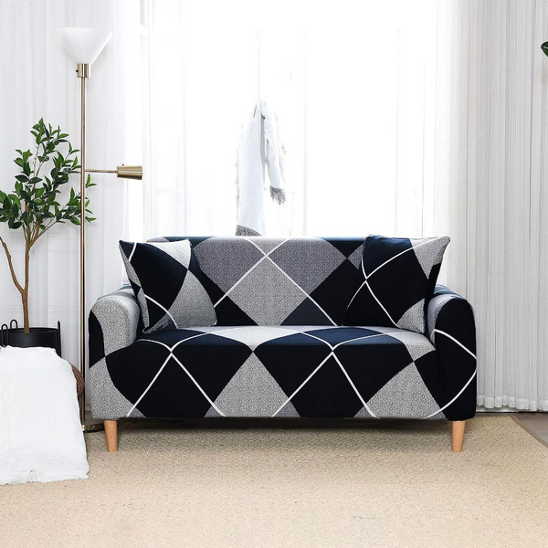 Waterproof Sofa Cover Elastic Couch Soft Printed Chair Covers