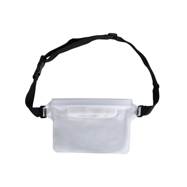 Drifting Swimming Bag Three Layer Sealed Waterproof Waistbag White Waist Packs & Bags