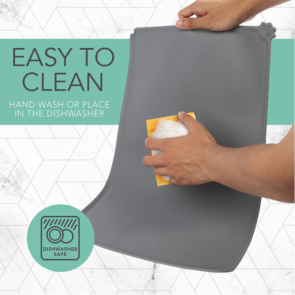 Waterproof Silicone Pet Feeding Mat For Dogs Cats Dog Feeding Mats