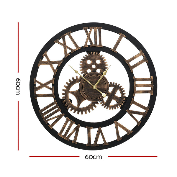 Wall Clock Modern Large 3D Luxury Enduring Home Office Decor Wall Clocks