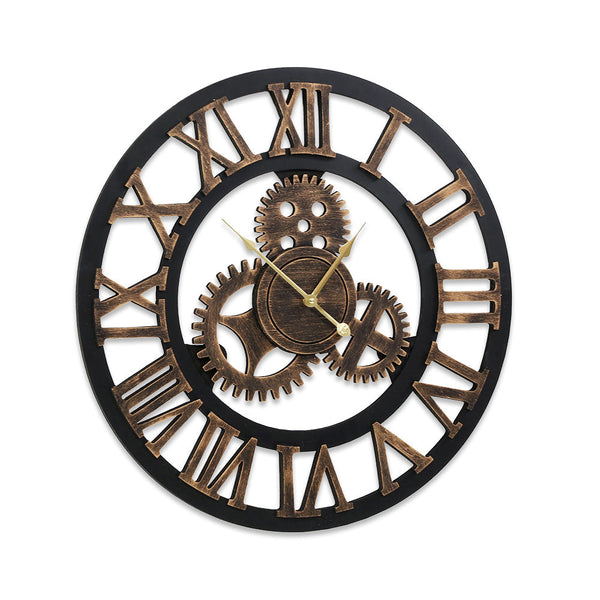 Unbranded Wall Clock Modern Large 3D Vintage Luxury Enduring Home Office Decor