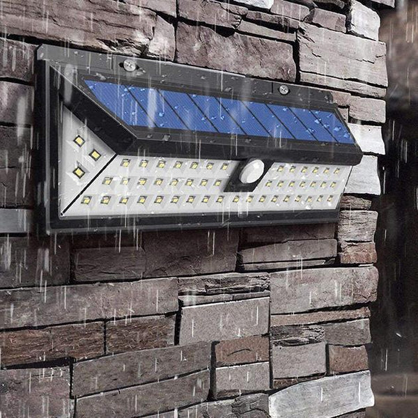 Outdoor Wall Lights Large Weatherproof Solar 86 Led Sensor