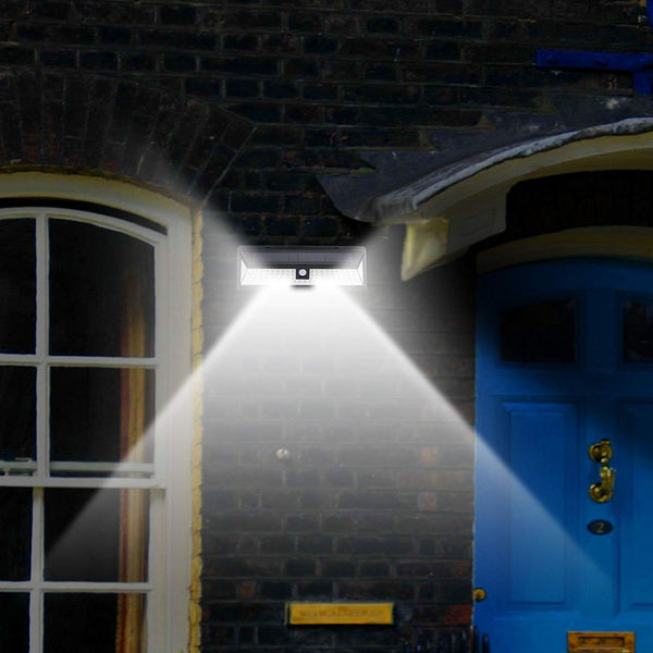 Outdoor Wall Lights Large Weatherproof Solar 86 Led Sensor Wall & Ceiling Lights