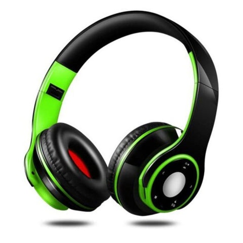 Wireless Bluetooth Headset Alien Green Headphones