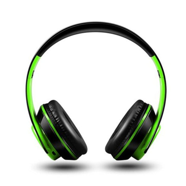 Wireless Bluetooth Headset Alien Green Headphones