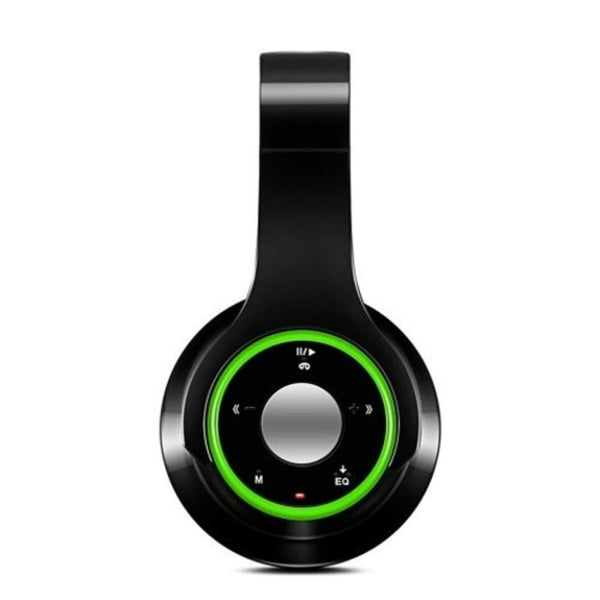 Wireless Bluetooth Headset Alien Green Headphones