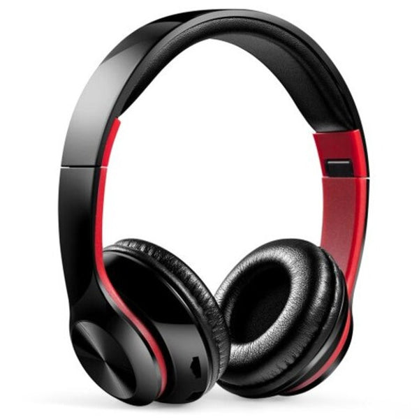 Wz8 Active Noise Cancelling Wireless Headset Red Headsets