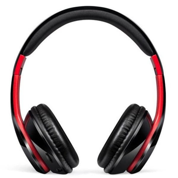 Wz8 Active Noise Cancelling Wireless Headset Red Headsets
