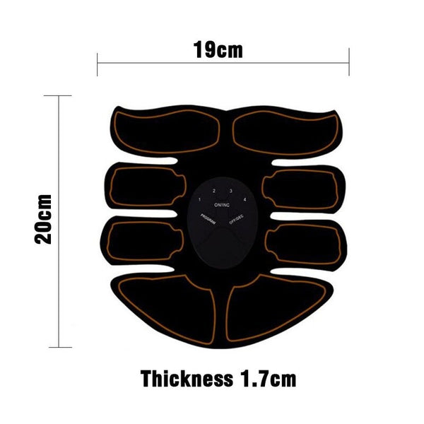 Well Designed Eight Abdominal Muscle Take Shape Helper Orange Abdominal Machines
