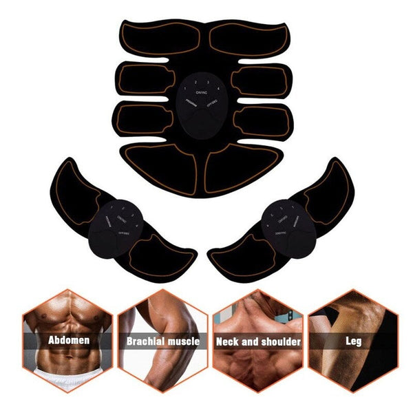 Well Designed Eight Abdominal Muscle Take Shape Helper Orange Abdominal Machines