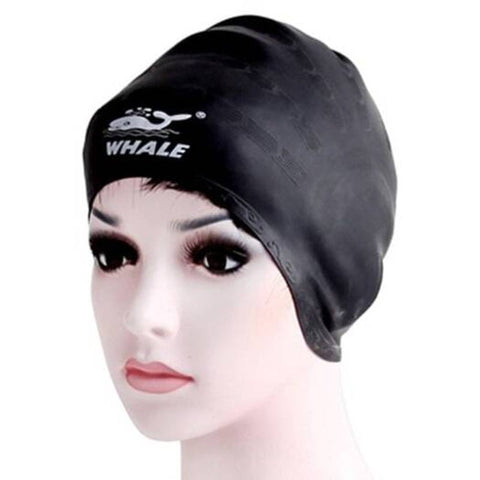 Whale Cap 1100 Ear Protection Swimming For Adult Black Regular