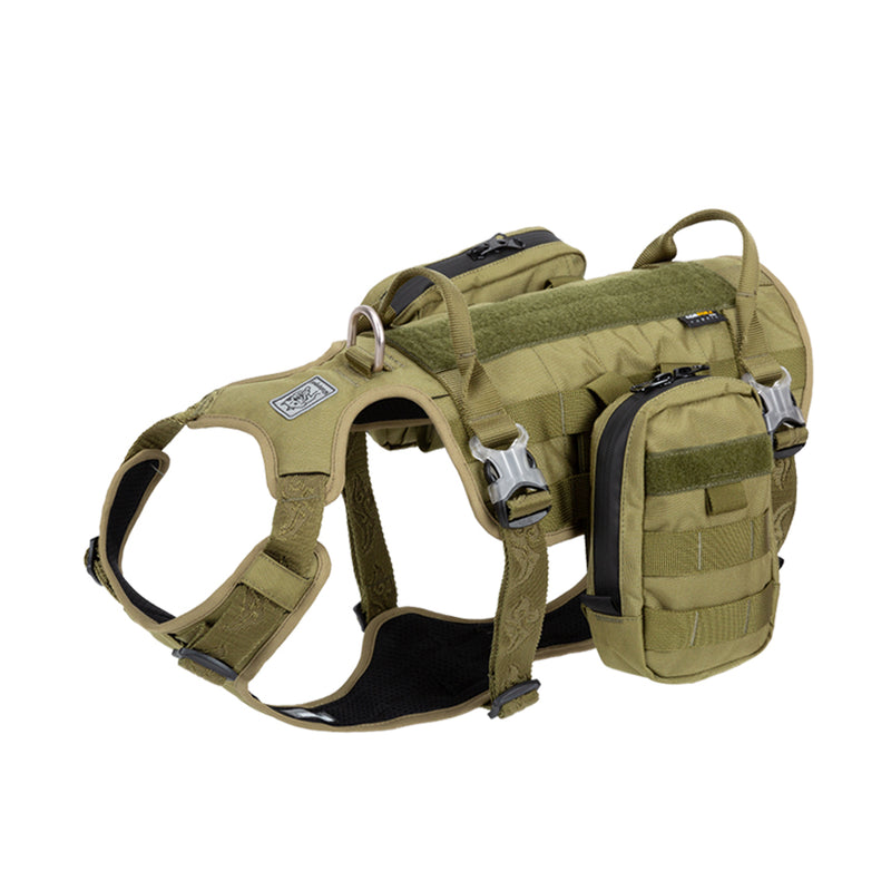 Whinhyepet Military Harness Army Green Xl