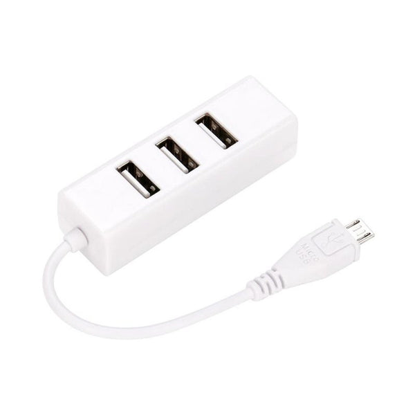 Micro Usb To 4 Port Hub For Raspberry Hot White Usb Cables Hubs & Adapters