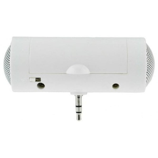 White 3.5Mm Music Player Stereo For Mobile Phone Tablet Mp3 Audio Docks & Mini Speakers