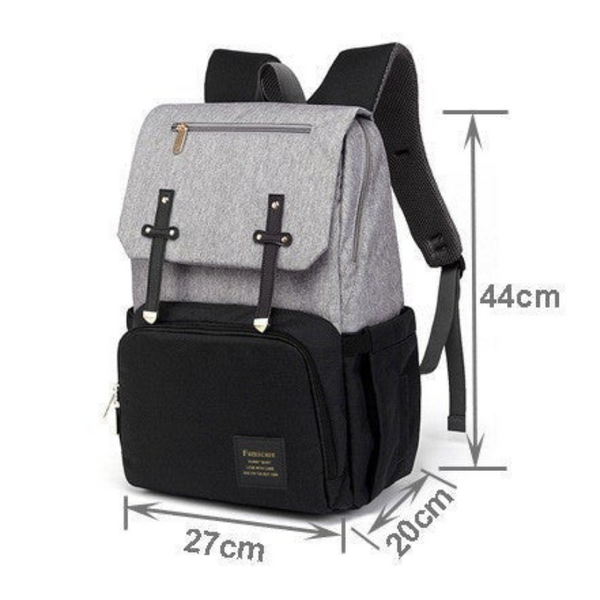 Diaper Bag Mummy Daddy Backpack Little One Stroller Large Capacity Usb Nappy Bags