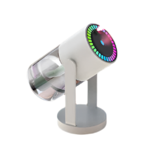 Elosung White Starry Sky Projection Humidifier Usb Ultrasonic Car And Home Air Mist Diffuser For Hydration Humidifiers