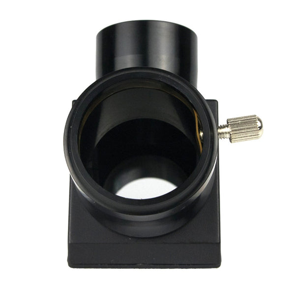 Wide Angle Telescope Accessories 90 Degree Black 1.25 Inch Astronomical Lightweight Prism Adapter Diagonal Mirror Telescope Eyepieces & Lenses