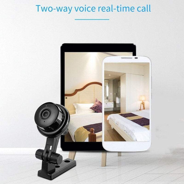 Action Camera Wi Fi Mini Baby Monitor Household Home Video Monitoring Night Vision With 16Gb Card