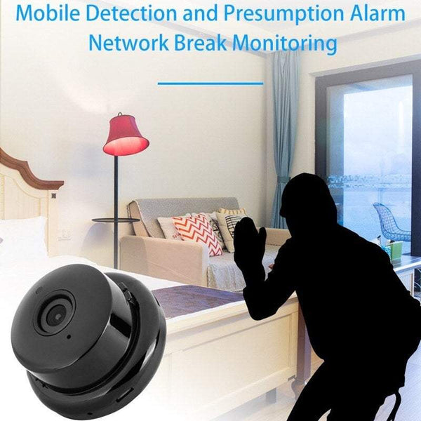 Action Camera Wi Fi Mini Baby Monitor Household Home Video Monitoring Night Vision With 16Gb Card