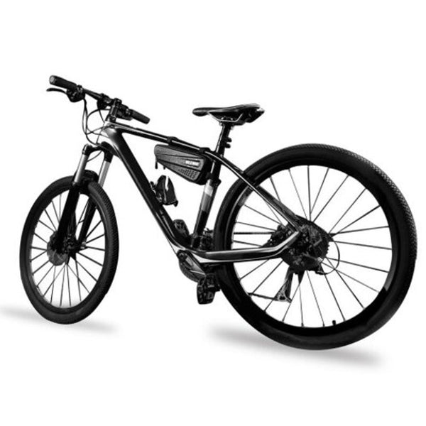 Bicycle Bag Hard Shell Triangle Mountain Bike Front Beam Riding Equipment Black Bags & Panniers