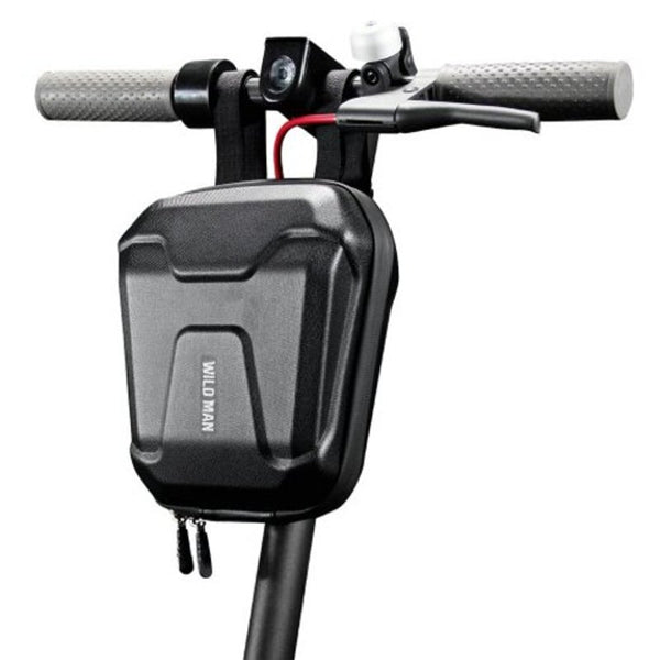 Electric Scooters Bicycles Front Bag With Hard Shell Protection Black Bags & Panniers