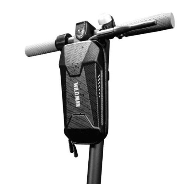 Electric Scooters Bicycles Front Bag With Reflective Rainproof Design Black Es8 Bags & Panniers